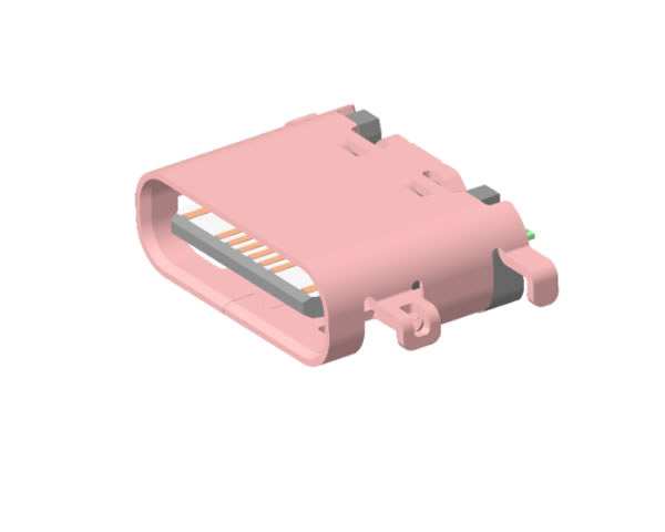USB CF 16PIN(L=6.5) 沉板1.0